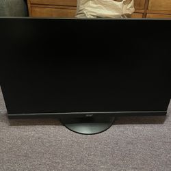 Acer - XF270H 27" LED FHD FreeSync Monitor (DisplayPort, HDMI, USB) - Black