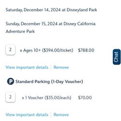 Ticket Request 11/5/24
