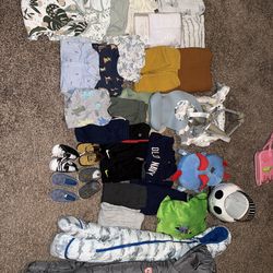 Boys items clothes are sizes 18-24 months