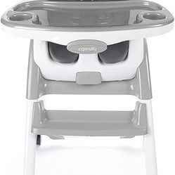Ingenuity SmartClean Trio Elite 3-In-1 Convertible Baby High Chair, Toddler Chair, And Dining Booster Seat, For Ages 6 Months And Up, Unisex - Slate

