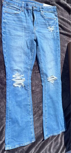 American eagle high rise skinny kick size 12