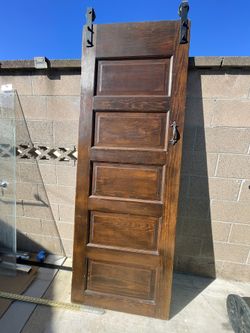 Solid Wood Barn Style Door 