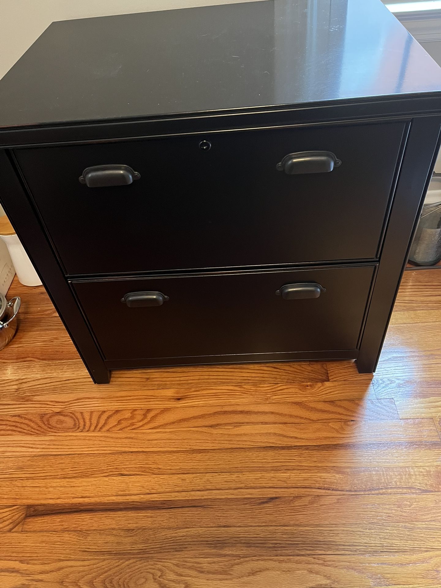 Black Filing Cabinet/Storage From Boston Interiors