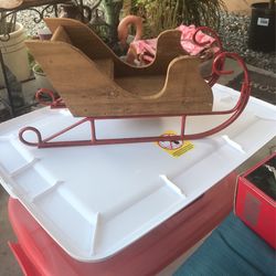 Sled Wooden
