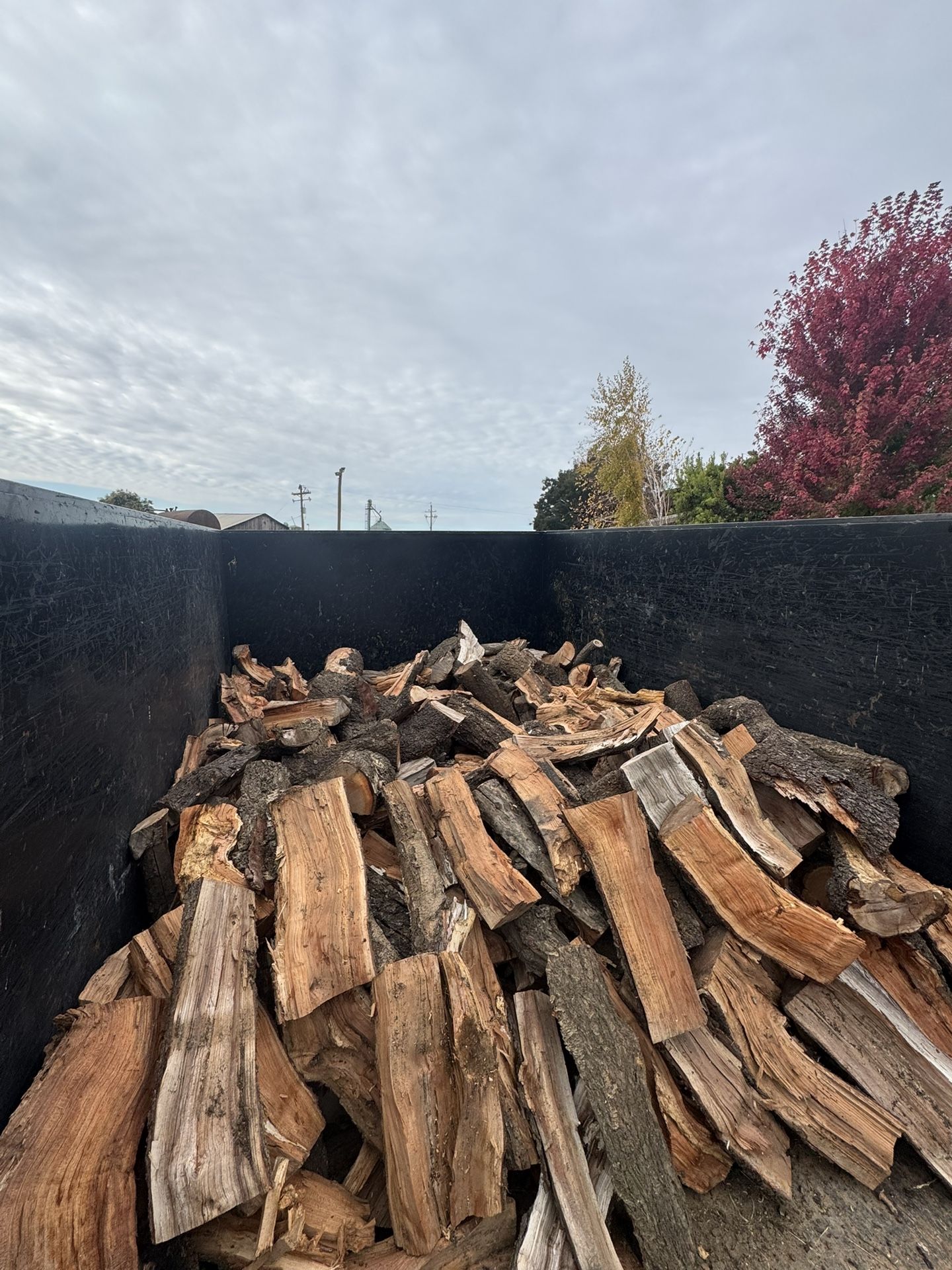 Almond Fire Wood