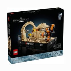 LEGO Star Wars The Phantom Menace Mos Espa Podrace Diorama with Anakin Skywalkers Podracer (Model: 75380)