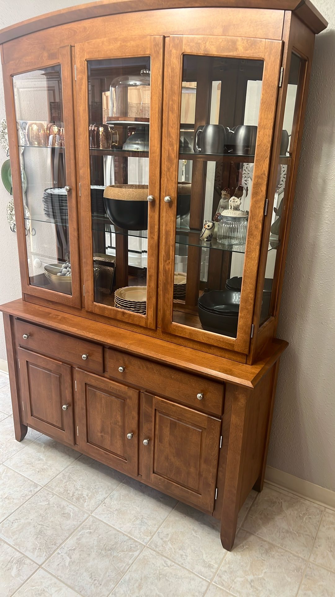 Cabinet With Glass Doors