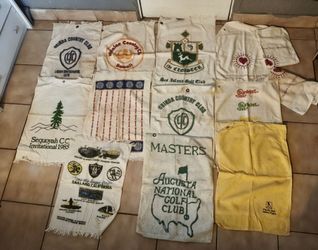 Vintage Golf Towel Collection Lot of 10+