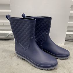 New Women’s Rain Boots Wellington Size 9 US