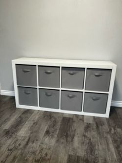 WHITE DRESSER /BOOKCASE