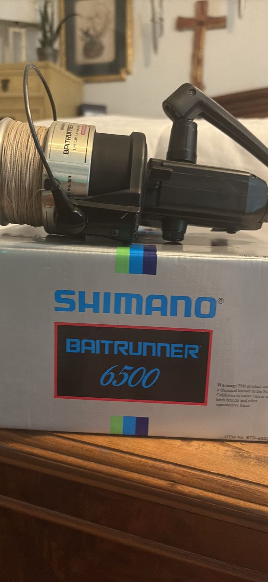 Shimano Baitrunner 6500 fishing reel