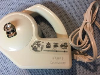 Hand held Krups Open Master Model #404 electric can opener