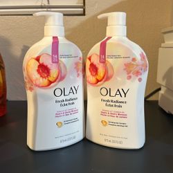 Olay Fresh Radiance Peach 🍑 And Cherry 🍒 Blossom BodyWash 