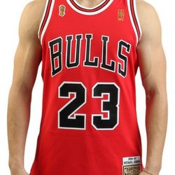 NWT Mitchel&Ness Chicago Bulls Michael Jackson 23 jersey mens size  M