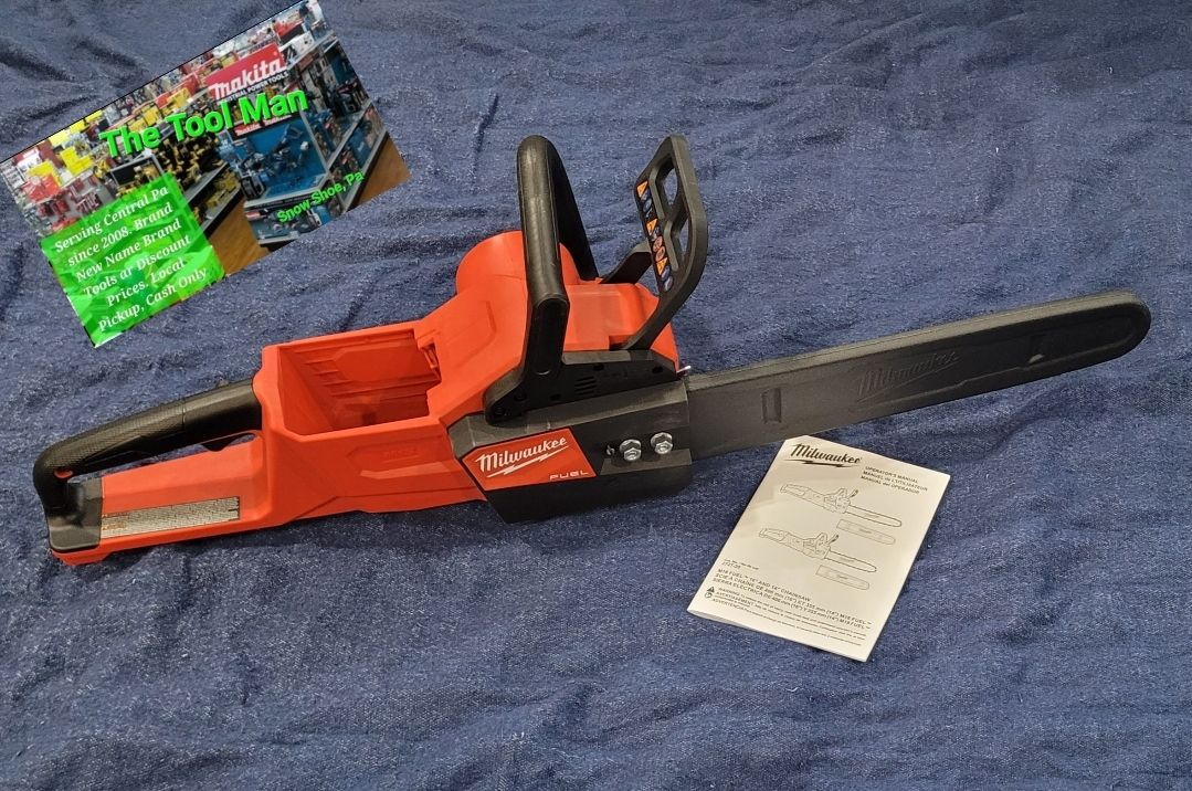 New Milwaukee M18 Fuel Brushless Cordless 16" Chainsaw Tool-only $200 Firm Pickup Only