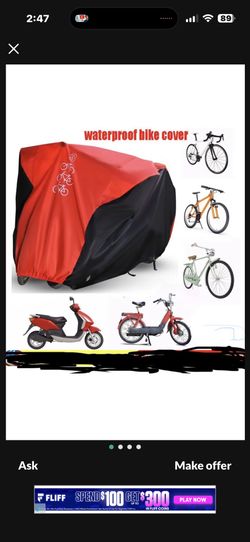 Fits 1-3 Bikes Cover Bicycle UV Sun Rain Dust Waterproof Protector