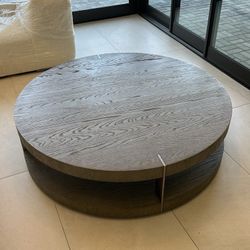 Restoration Hardware Verrazano Round Coffee Table