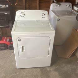 Amana/ Washer And Dryer