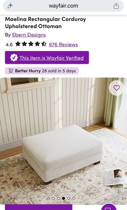Wayfair Ottoman