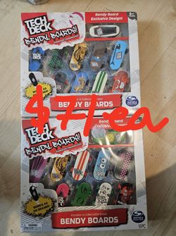 Tech Deck Bendy Boards 10-Pack Fingerboards