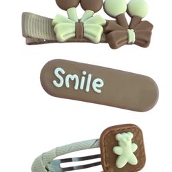 Babygirl Cute Hair Clip Bundle Of Three 