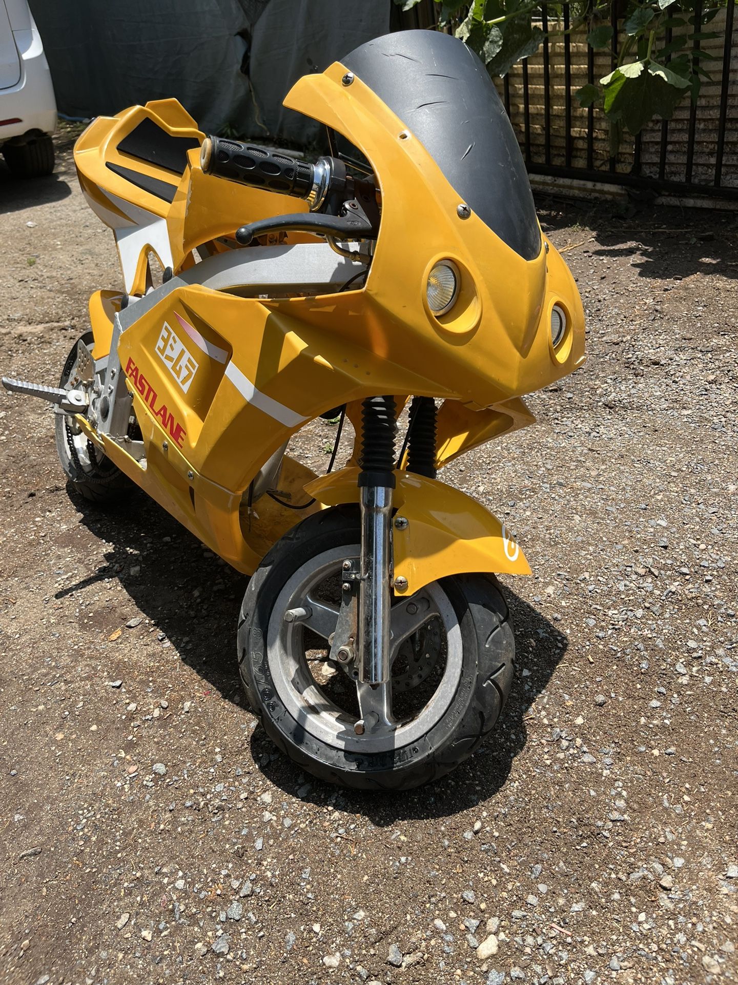 x1 pocket bike frame NO ENGINE