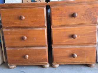 Heavy Duty Nightstand Pair