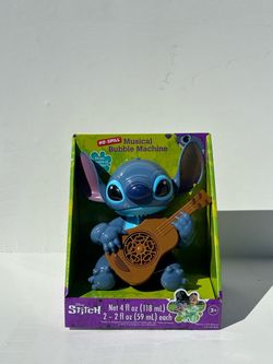 Disney Stitch Musical Bubble Machine