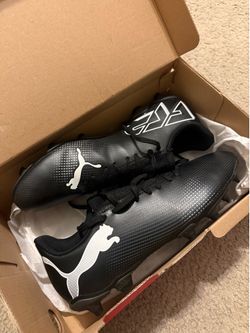 Black Puma Soccer Cleats