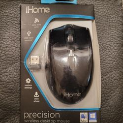 IHOME BLACK WIRELESS MOUSE!