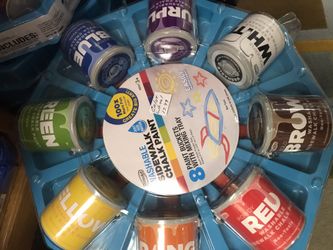 New washable sidewalk chalk paint