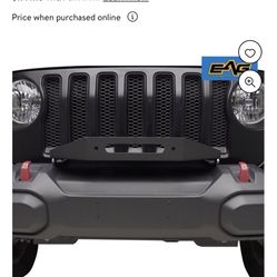 *NEW* EAG Winch Mounting Plate  Jeep Wrangler