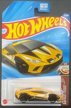 Hot Wheels LAMBORGHINI HURACAN STERRATO, Yellow, Q-Case