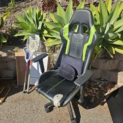 Free cabinet wood, doors, gaming chair, lacrosse sticks, misc