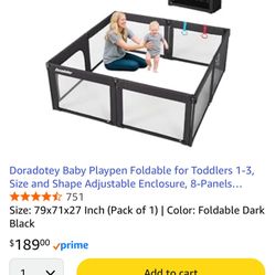 foldable baby play pen