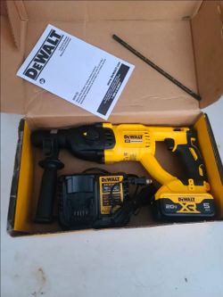 🔥$220 PRICE IS FIRM🔥 DEWALT 20V MAX Rotary Hammer Drill 1 in. SDS Plus D-Handle Concrete & Masonry