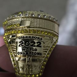 Warriors Curry Ring 
