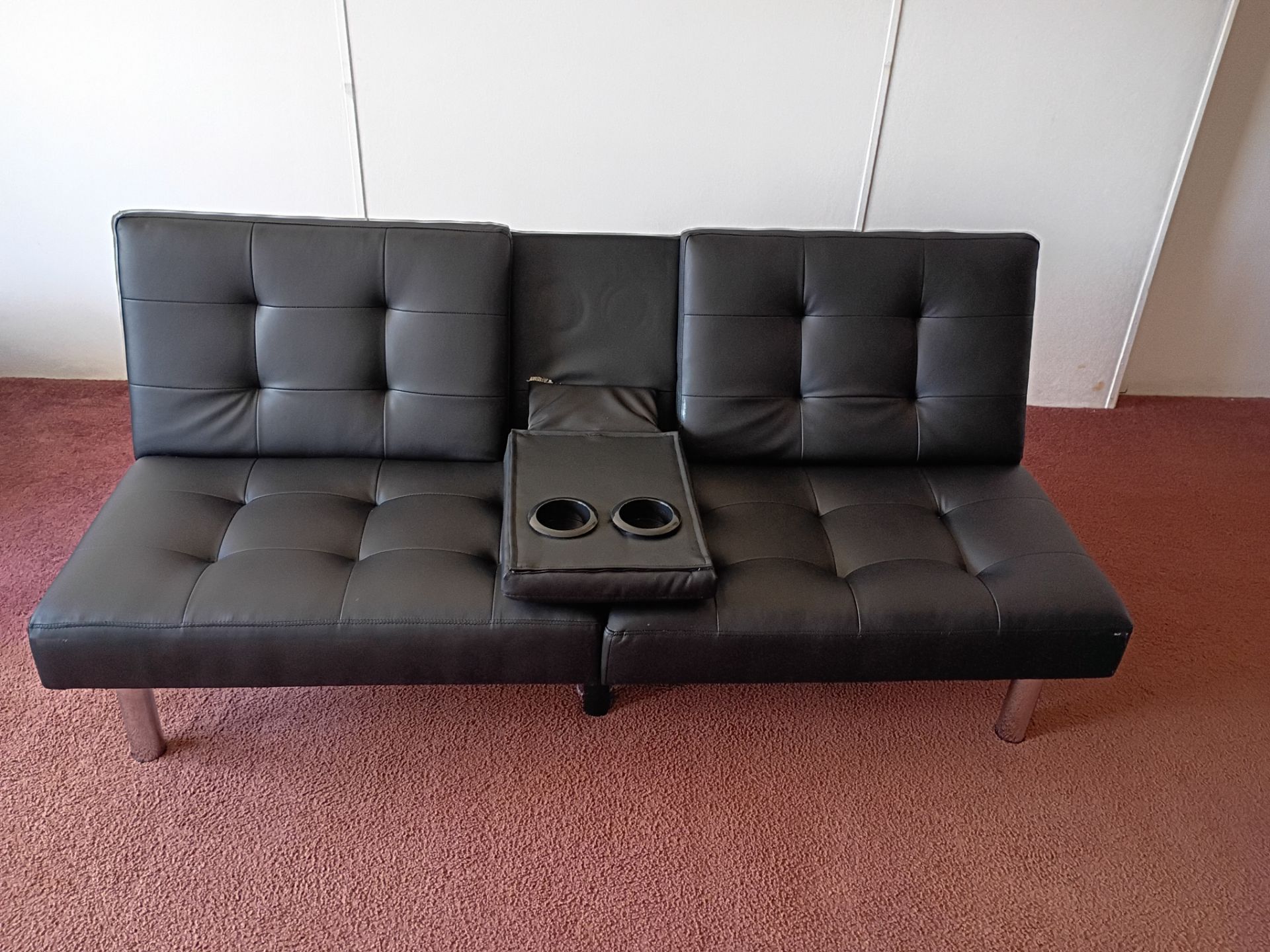 Modern futon Sofa Bed ( Free Delivery if Needed)