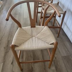 Wishbone Counter Stools 