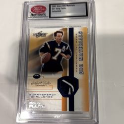 2002 SCORE QBC MATERIALS 21 DOUG FLUTIE