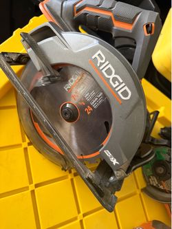 Used once Rigid circular saw