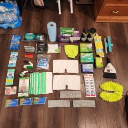 37 various cleaning supplies, good condition