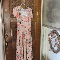 LulaRoe Long Dress Women's Small