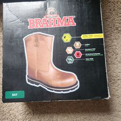 Brahma Work Boots Size- 9