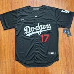 Black LA Dodgers Jersey For Ohtani New With Tags Available All Sizes 