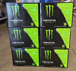 Monster and redbull