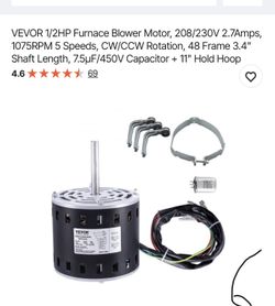 Furnace Blower Motor