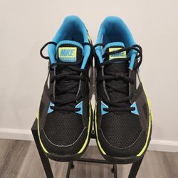 Nike Flex Supreme TR 2 Black/Volt/Blue – Men US 8 – Good Condition