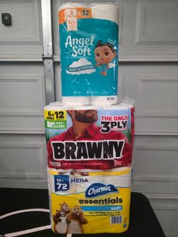Paper Towels And Toilet Paper Bundle