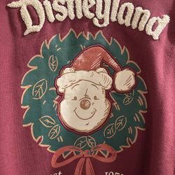 Disney Winnie The Pooh Holiday Sweatshirt 